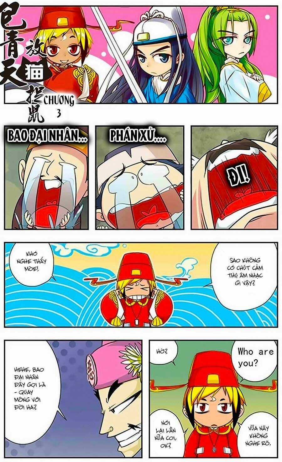 Bao Thanh Thiên Thả Mèo Bắt Chuột Chapter 3 trang 0
