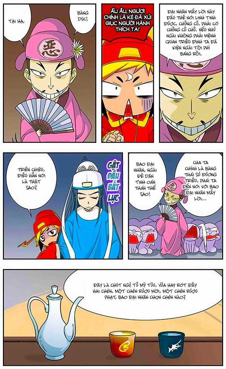 Bao Thanh Thiên Thả Mèo Bắt Chuột Chapter 3 trang 1