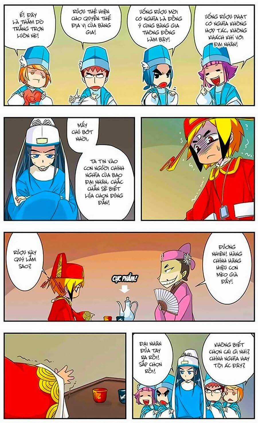 Bao Thanh Thiên Thả Mèo Bắt Chuột Chapter 3 trang 2