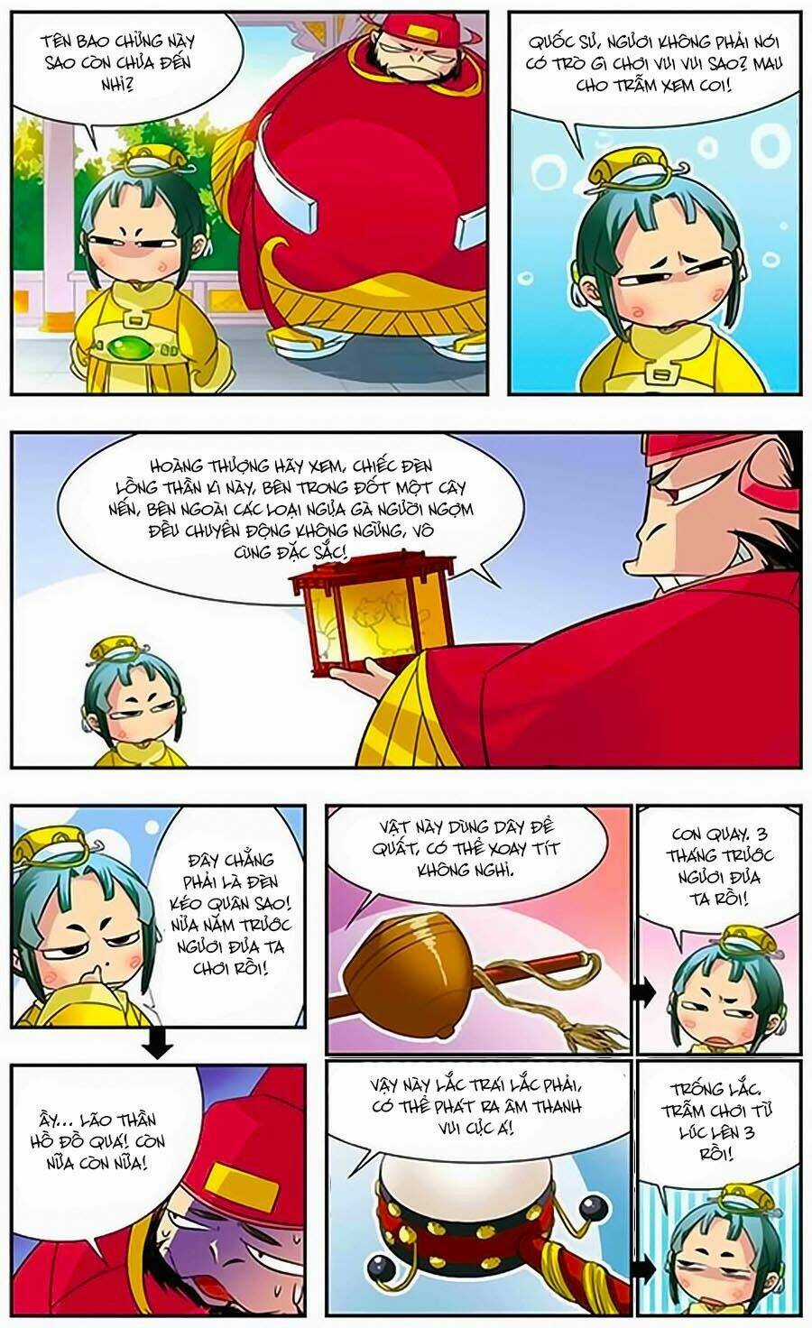 Bao Thanh Thiên Thả Mèo Bắt Chuột Chapter 4 trang 7