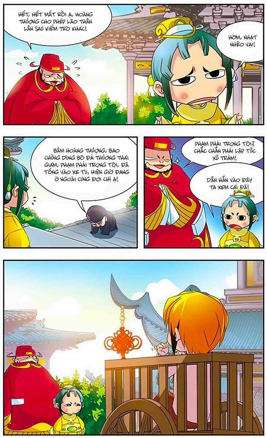 Bao Thanh Thiên Thả Mèo Bắt Chuột Chapter 4 trang 8