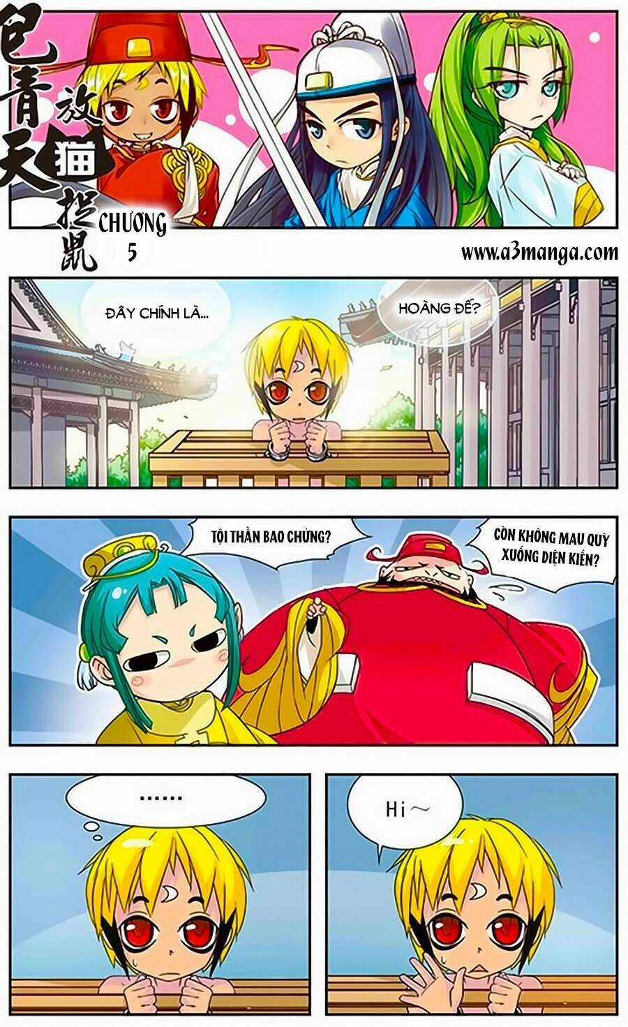 Bao Thanh Thiên Thả Mèo Bắt Chuột Chapter 5 trang 0