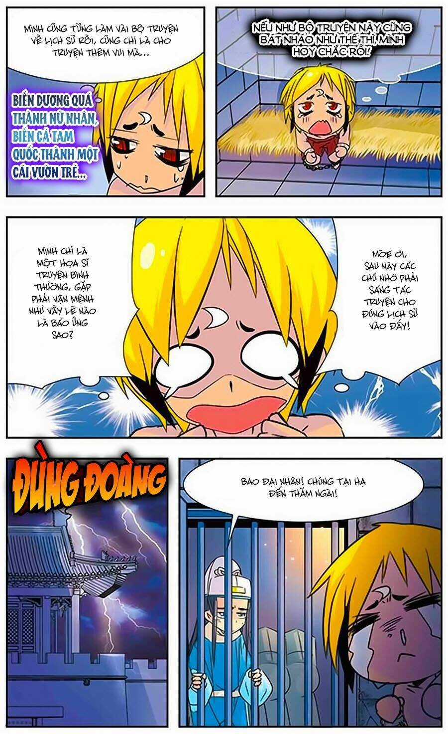 Bao Thanh Thiên Thả Mèo Bắt Chuột Chapter 5 trang 7