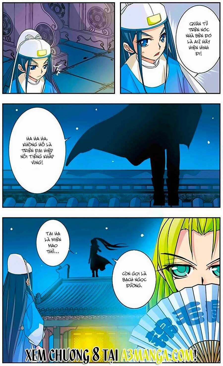 Bao Thanh Thiên Thả Mèo Bắt Chuột Chapter 7 trang 8