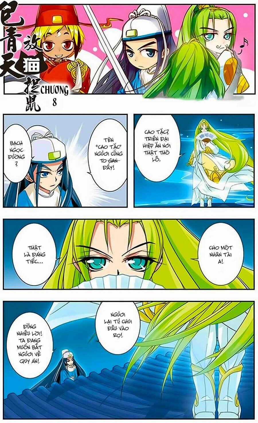 Bao Thanh Thiên Thả Mèo Bắt Chuột Chapter 8 trang 0