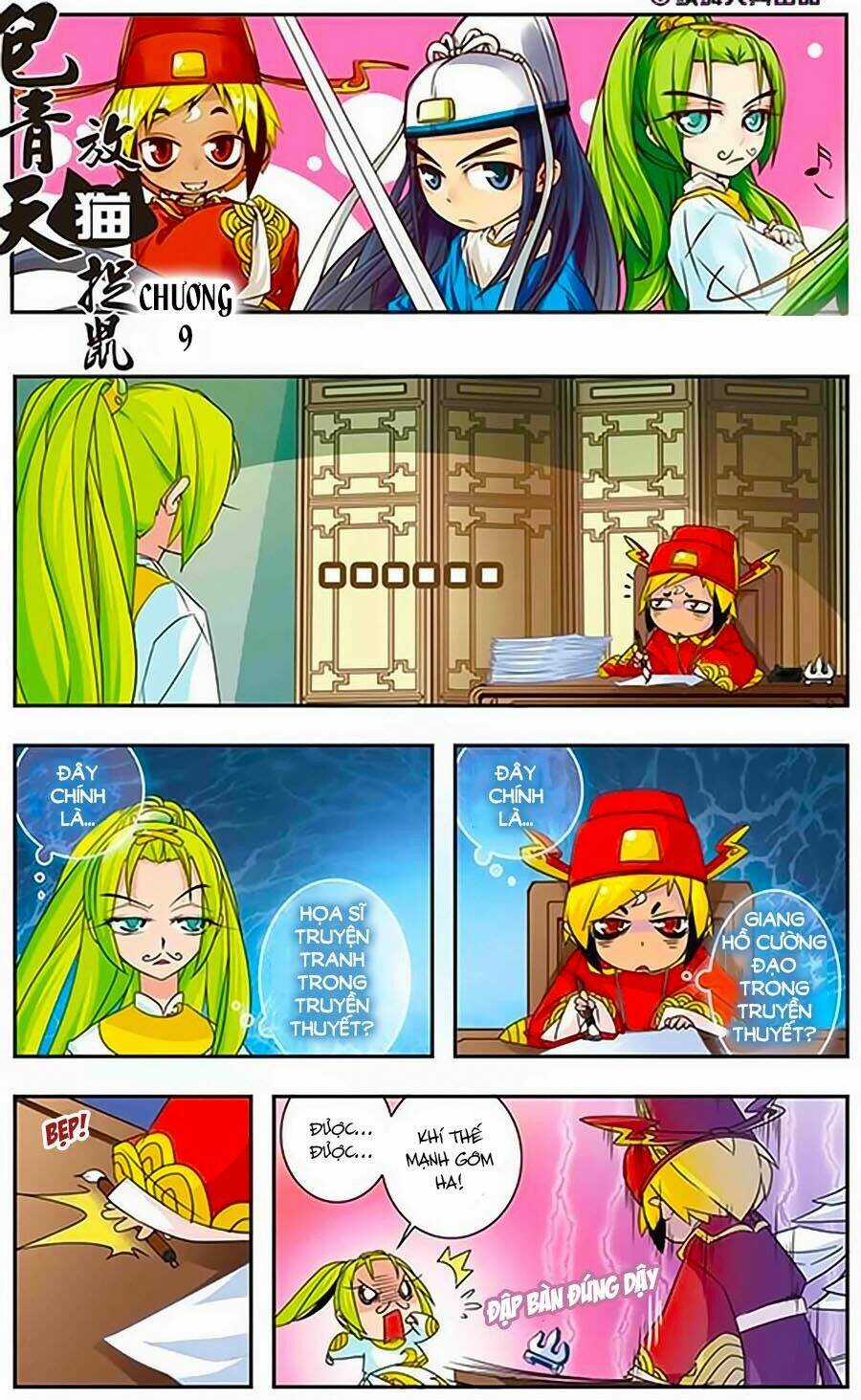 Bao Thanh Thiên Thả Mèo Bắt Chuột Chapter 9 trang 0