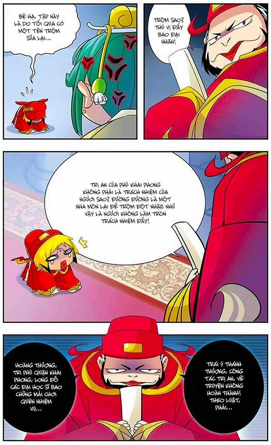 Bao Thanh Thiên Thả Mèo Bắt Chuột Chapter 9 trang 7