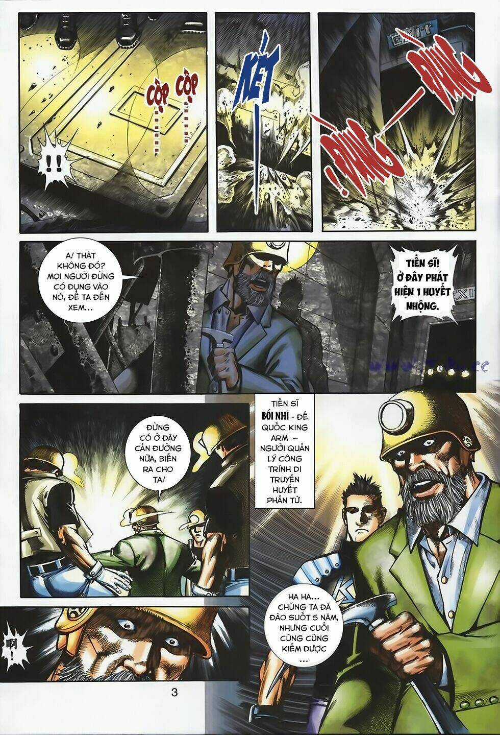 Bạo Tộc X Ii - Hoàng Kim Phong Bạo Chapter 2 trang 2