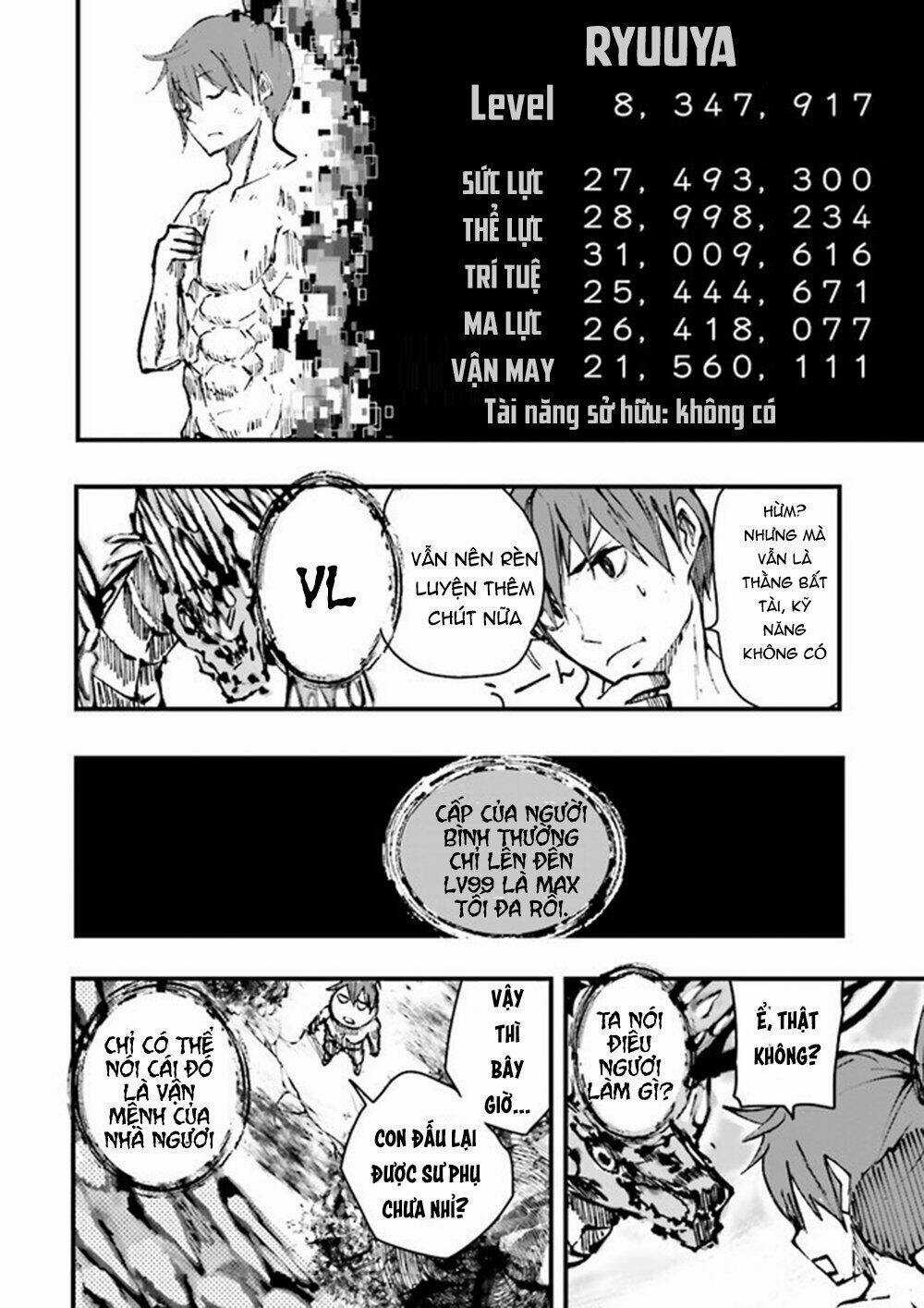 Bắt Đầu Từ Level 8.000.000 Ở Thế Giới Chỉ Có Giới Hạn Level Max Là 99 Chapter 1 trang 29