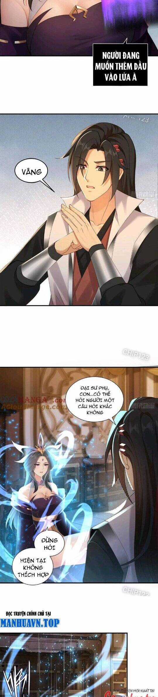 Bắt Đầu Với Tuyệt Sắc Sư Tôn: Hệ Thống Tổng Cục Phản Cốt Chương 109 trang 2