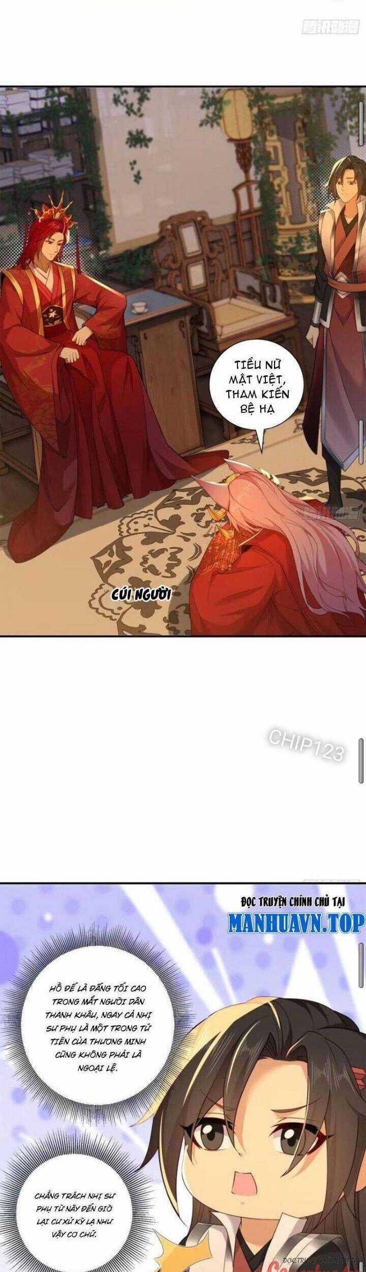 Bắt Đầu Với Tuyệt Sắc Sư Tôn: Hệ Thống Tổng Cục Phản Cốt Chương 111 trang 19