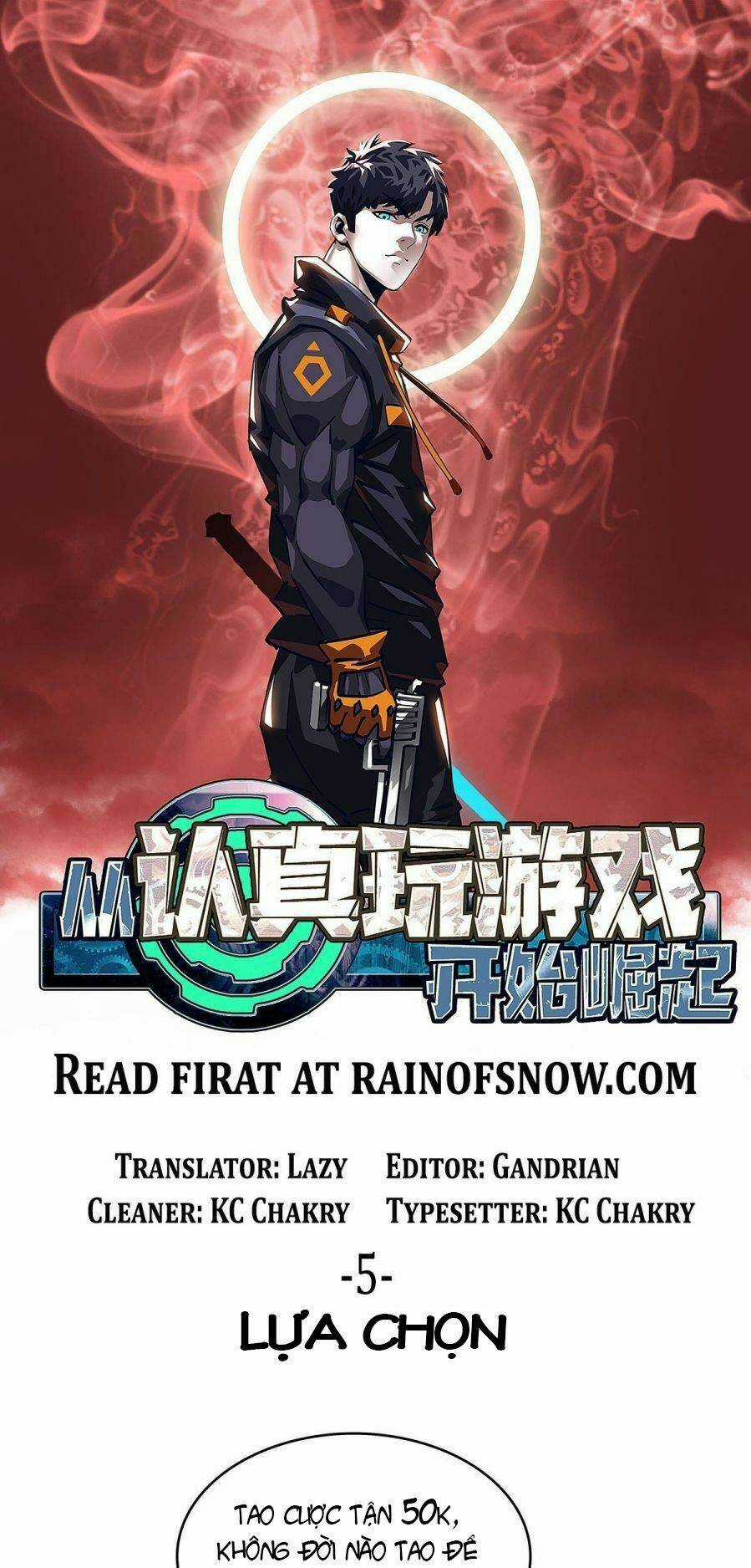 Bắt Đầu Vùng Dậy Từ Việc Chơi Game Nghiêm Túc Chapter 5 trang 0