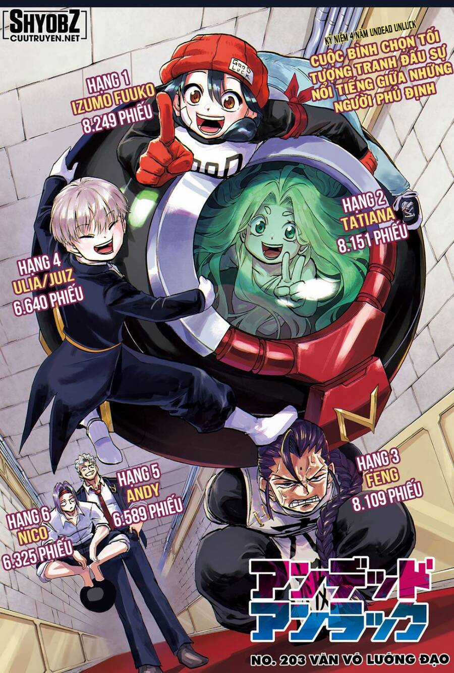 Bất Hạnh Và Bất Tử Chương 203 trang 3