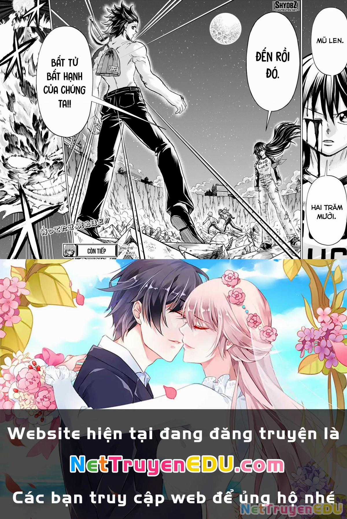 Bất Hạnh Và Bất Tử Chương 218 trang 20