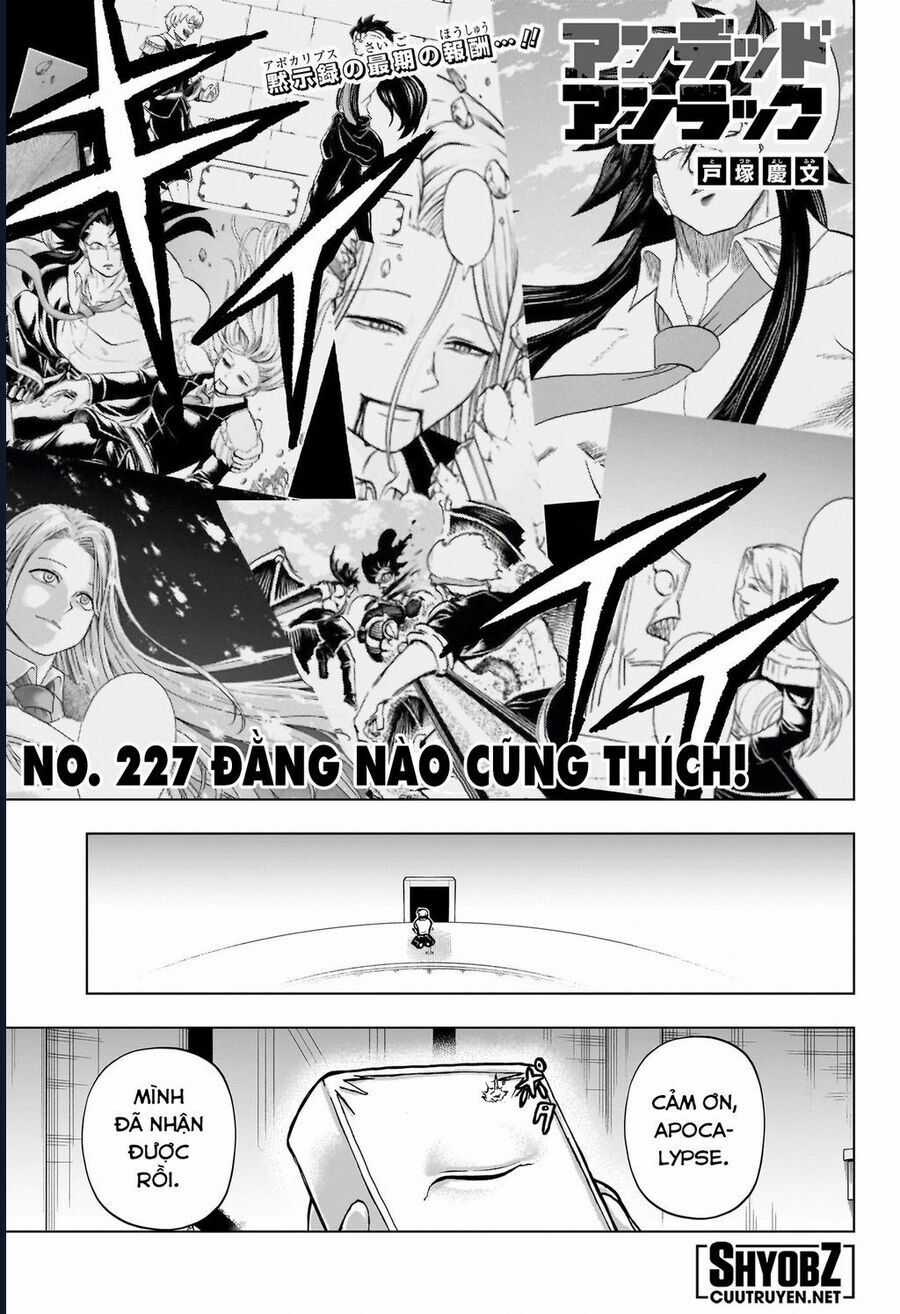 Bất Hạnh Và Bất Tử Chương 227 trang 3