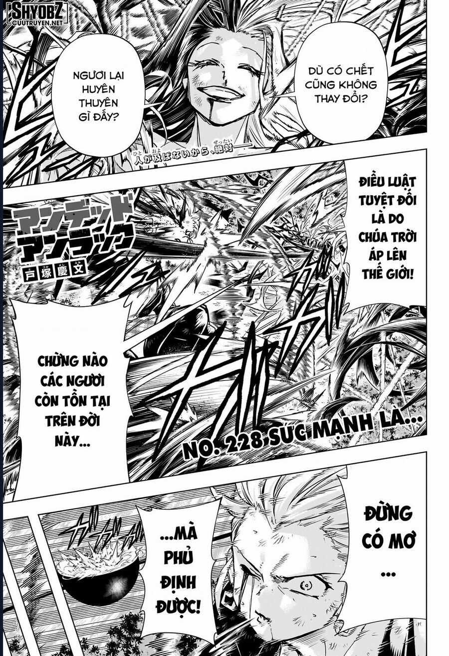 Bất Hạnh Và Bất Tử Chương 228 trang 3