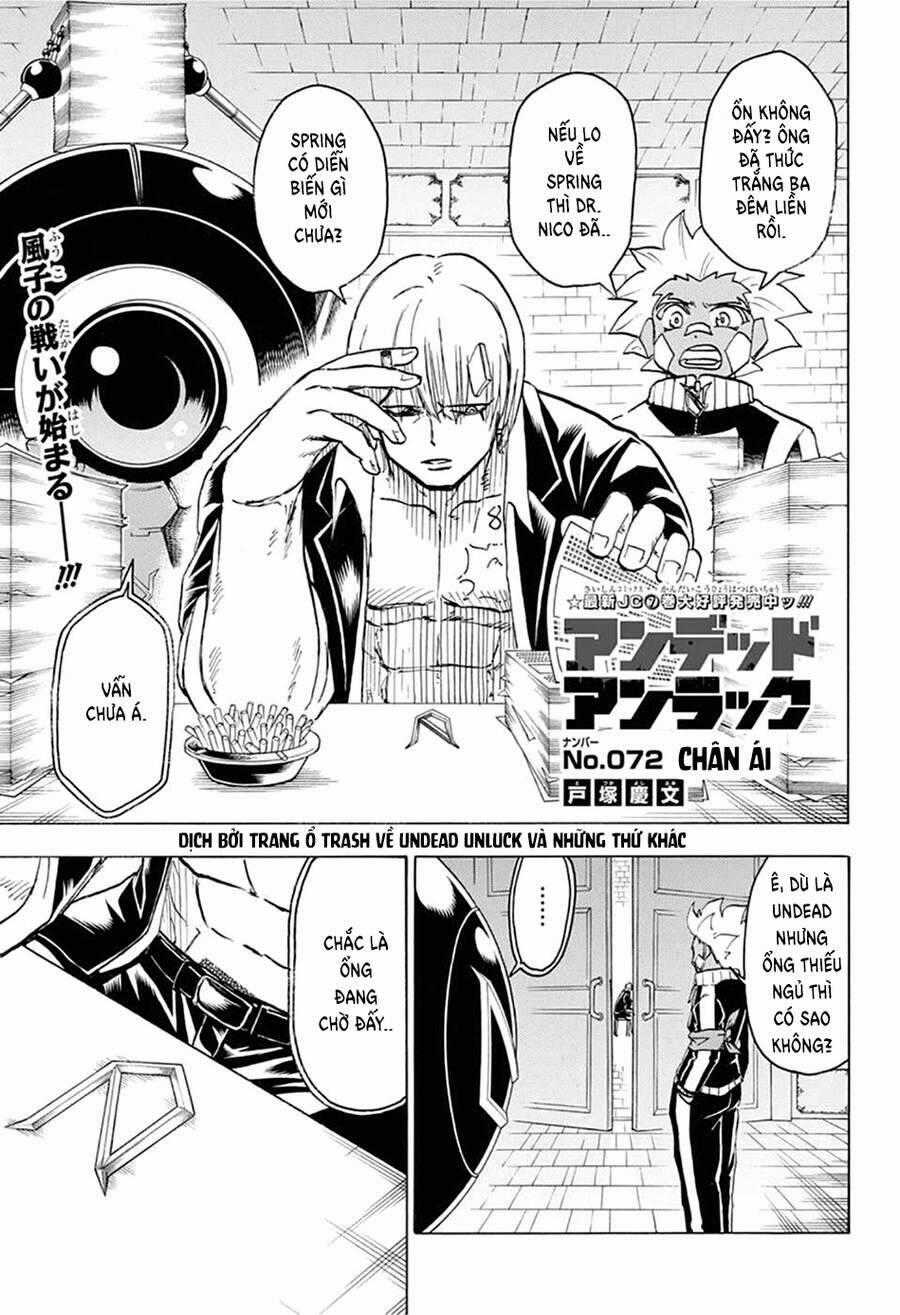 Bất Hạnh Và Bất Tử Chương 72 trang 1