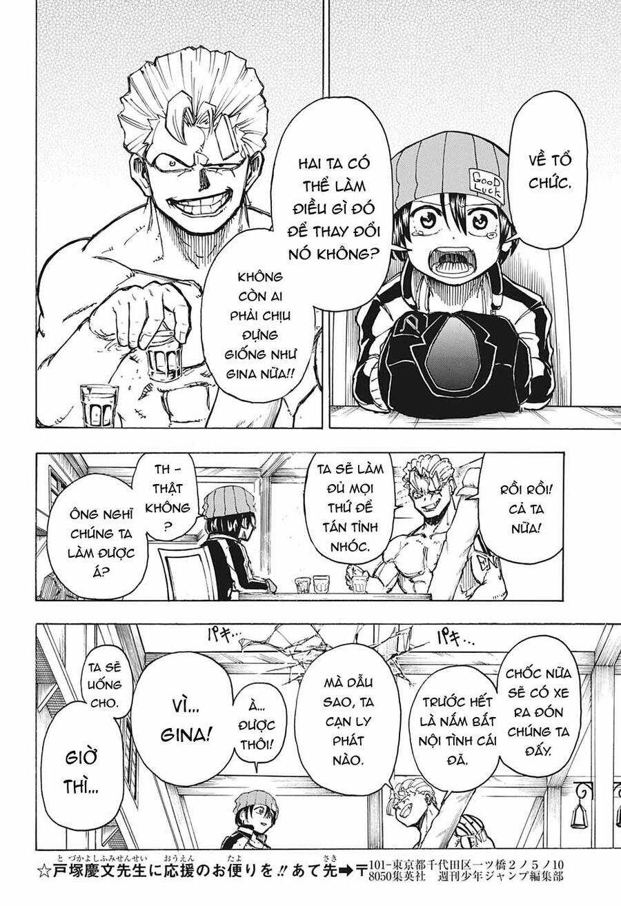 Bất Hạnh Và Bất Tử Chương 8 trang 17