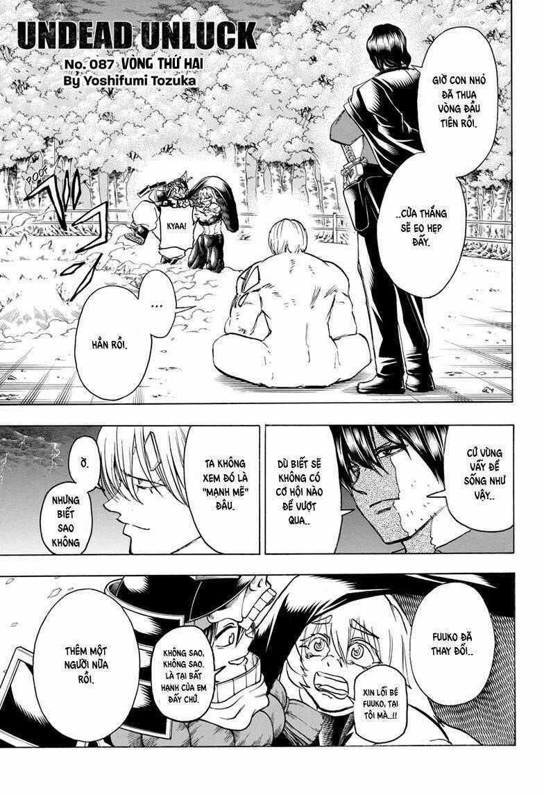 Bất Hạnh Và Bất Tử Chương 87 trang 1