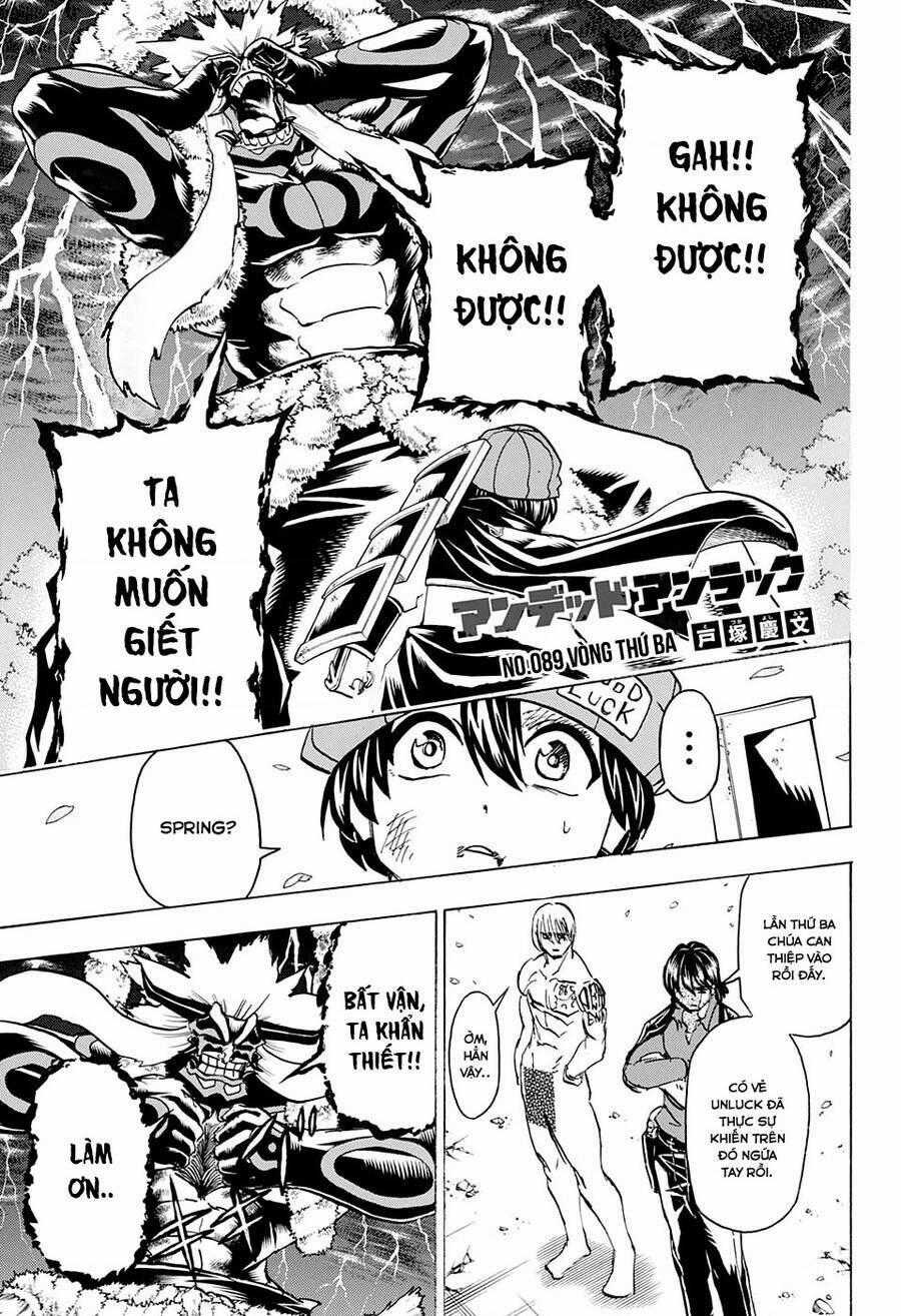 Bất Hạnh Và Bất Tử Chương 89 trang 1