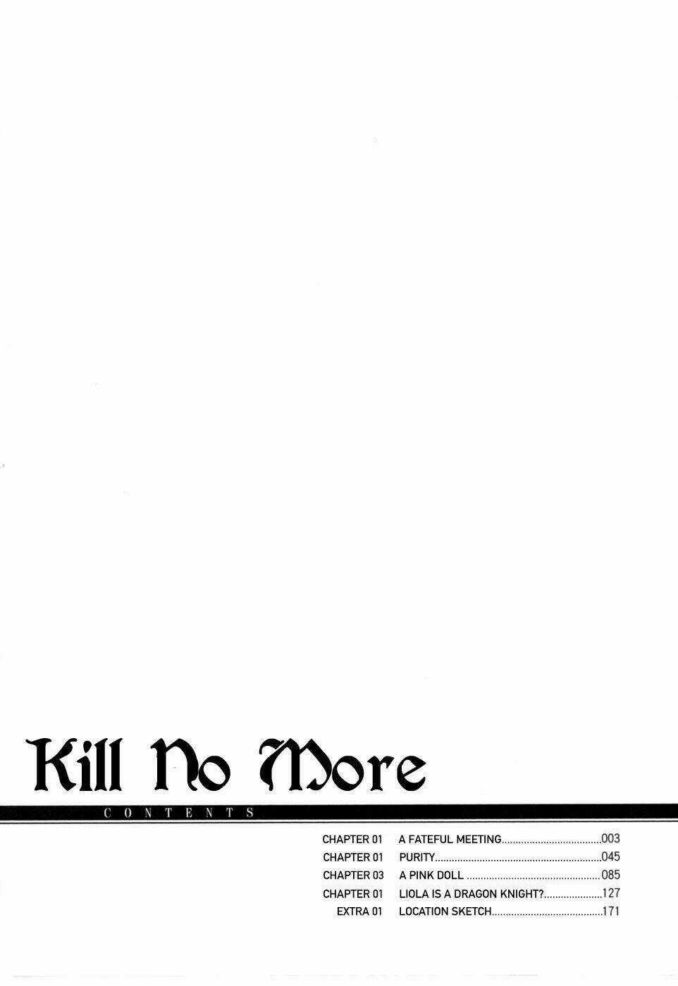 Bất Sát - Kill No More Chapter 1 trang 4