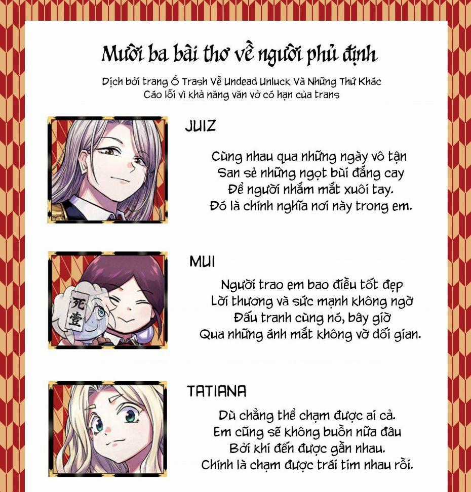 Bất Tử Và Bất Hạnh Bản Màu (Full Hd) Chapter 88.5 trang 1
