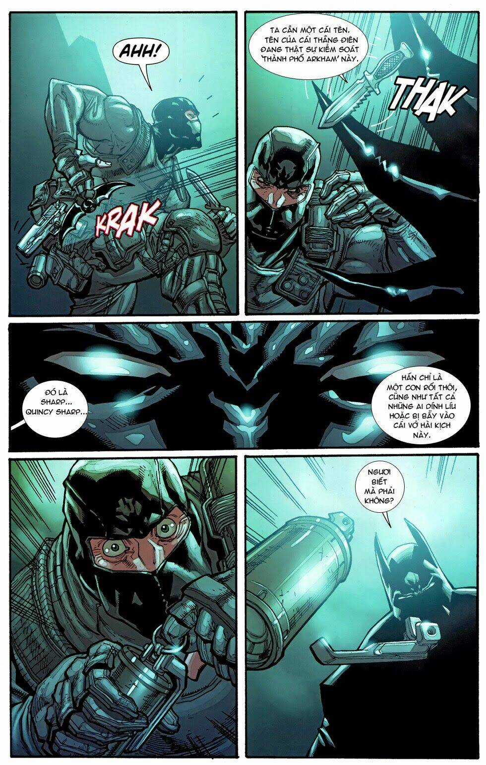 Batman Arkham City Chapter 4 trang 20