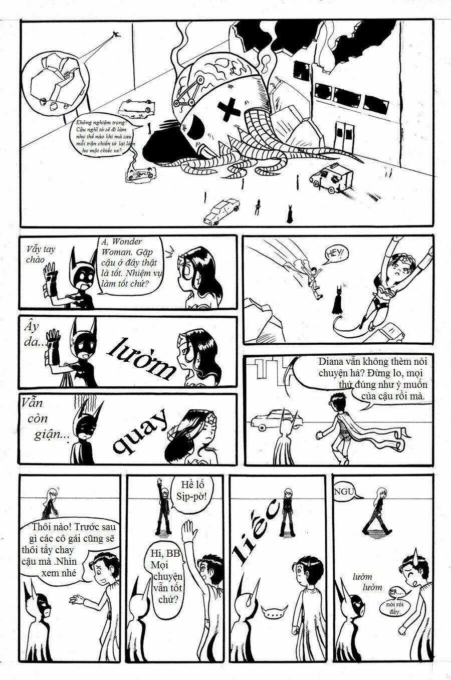 Batman: Funny Comic Teenage Chapter 1 trang 11