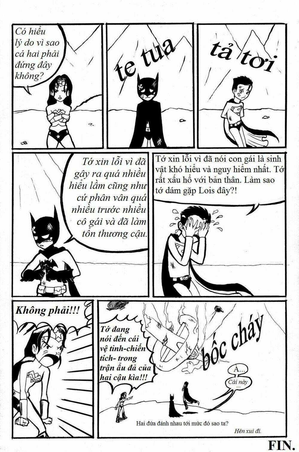 Batman: Funny Comic Teenage Chapter 1 trang 17