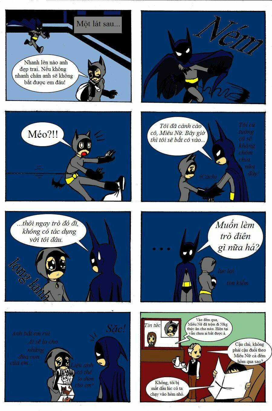 Batman: Funny Comic Teenage Chapter 2 trang 8