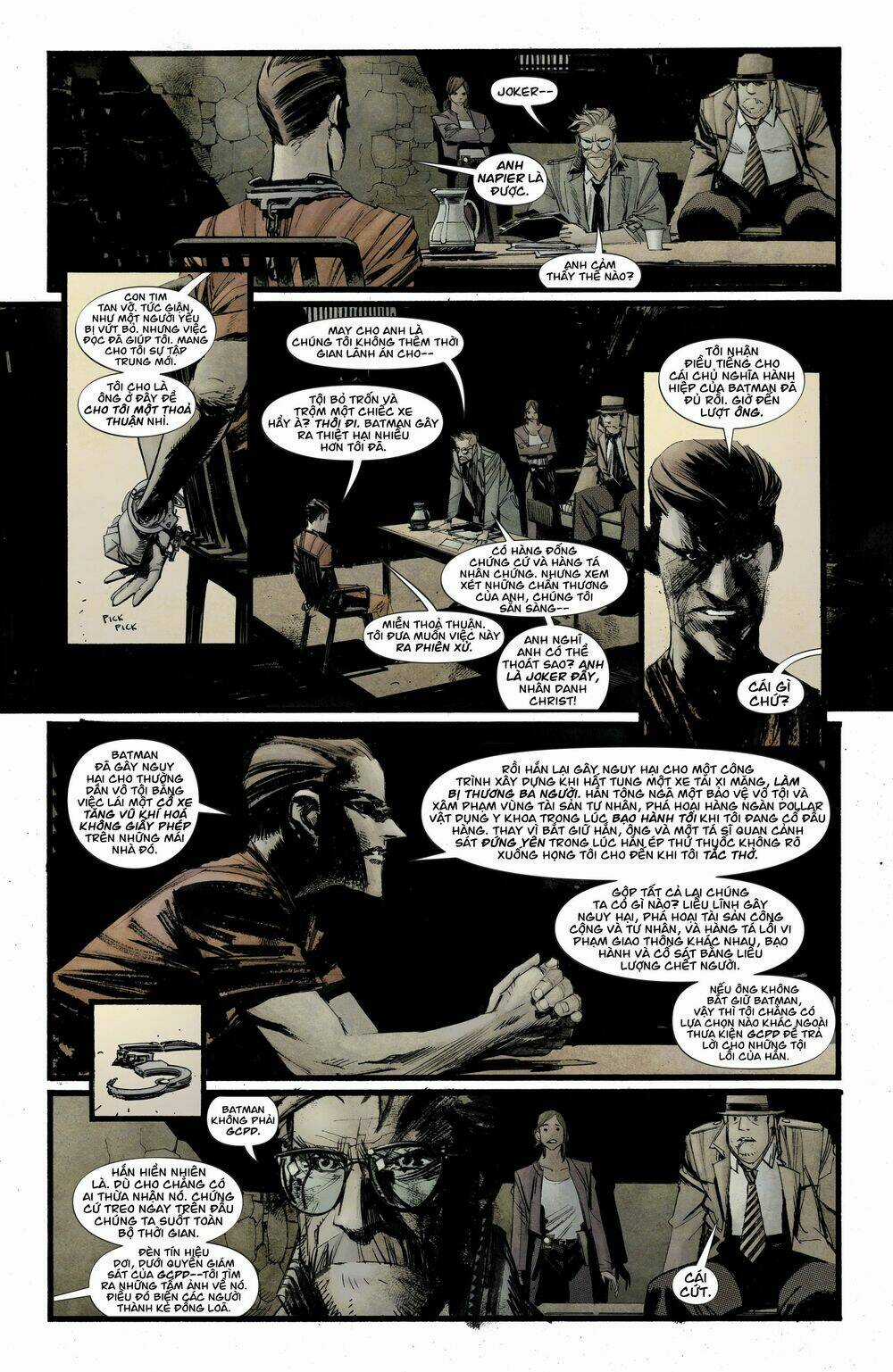 Batman: White Knight - Hiệp Sĩ Minh Bạch Chapter 1.2 trang 11