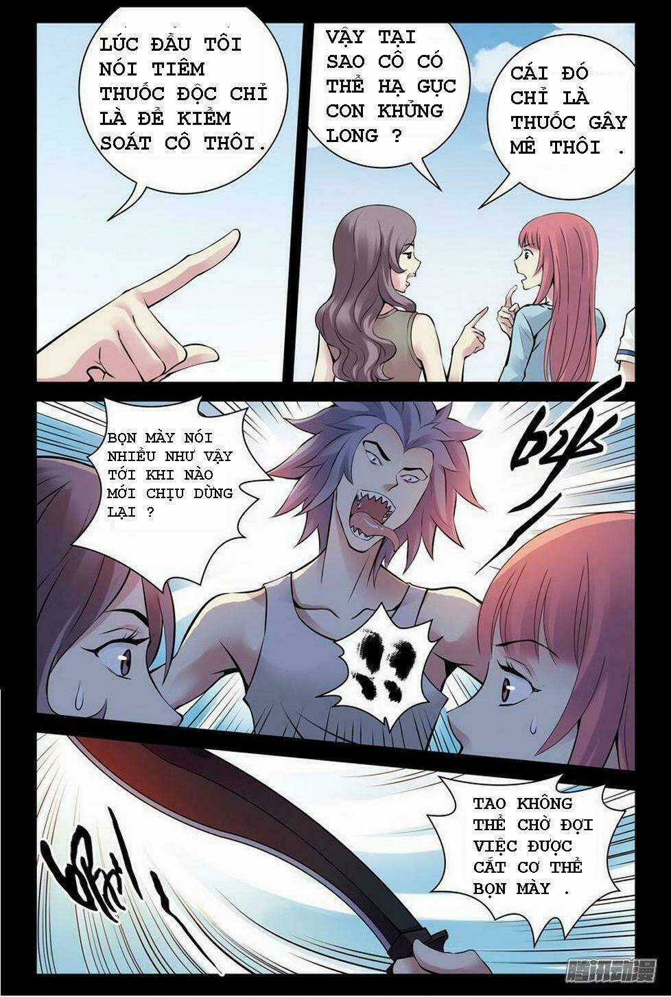 Bầu Trời Máu Chapter 184 trang 2