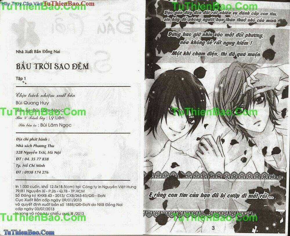 Bầu Trời Sao Đêm Chapter 1 trang 2