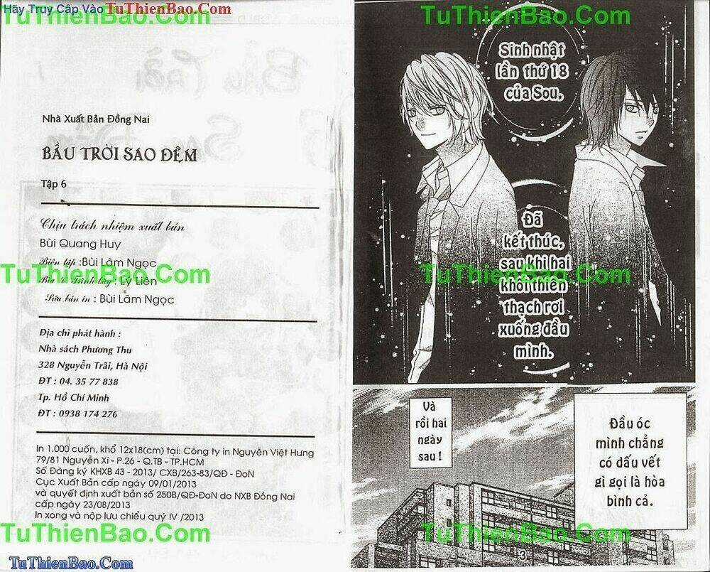 Bầu Trời Sao Đêm Chapter 6 trang 2