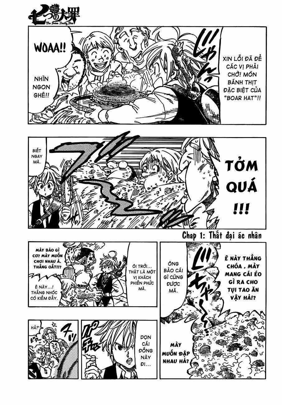 Bảy Đại Ác Nhân Chapter 1 trang 6