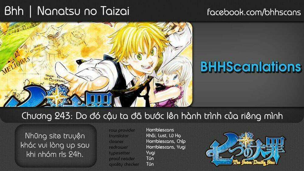 Bảy Đại Ác Nhân Chapter 243 trang 0