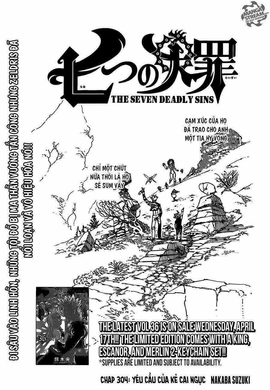 Bảy Đại Ác Nhân Chapter 304 trang 1