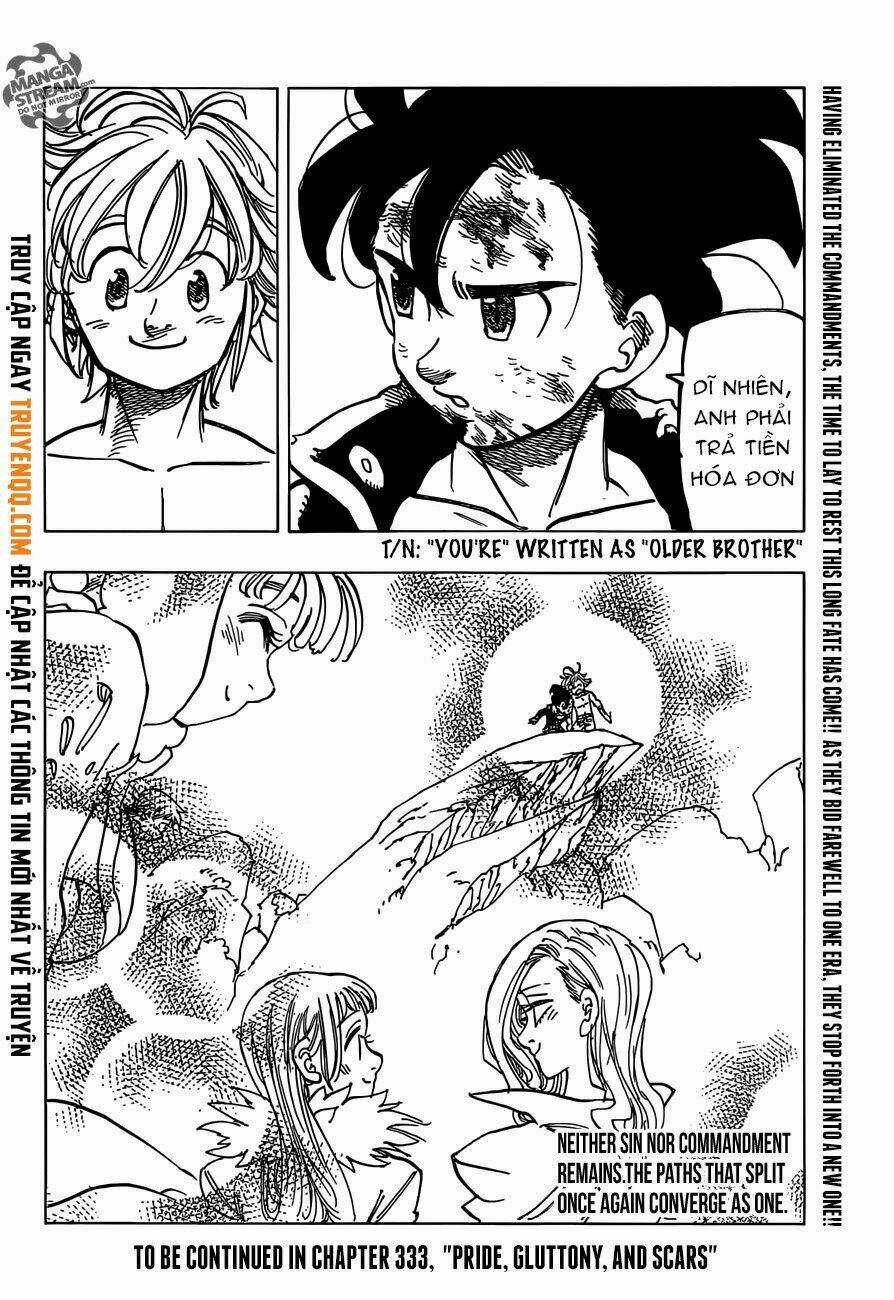 Bảy Đại Ác Nhân Chapter 332 trang 18