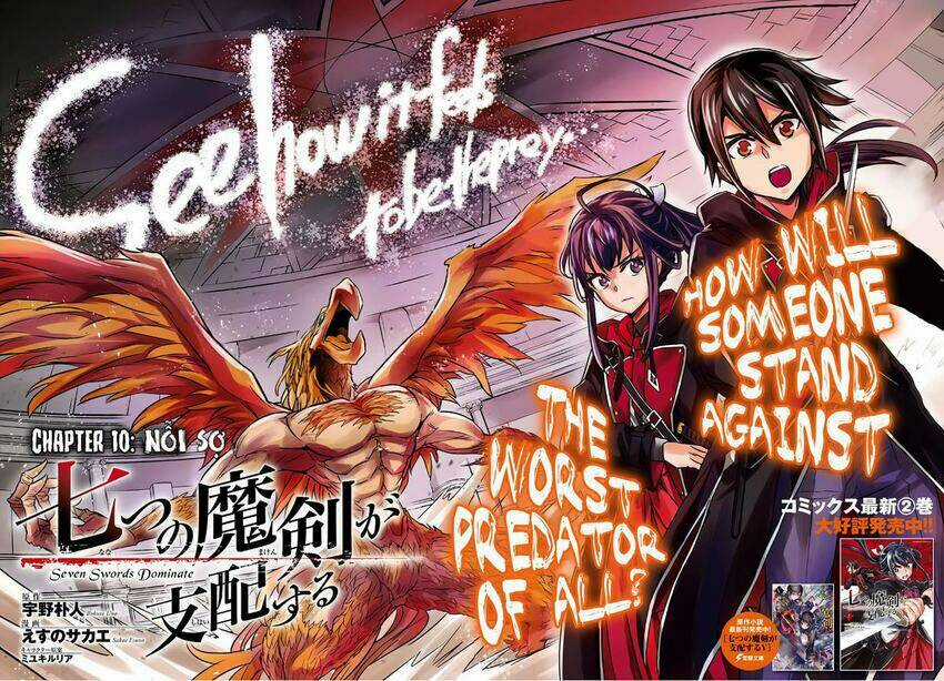 Bảy Thanh Kiếm Thống Trị Thế Giới Chapter 10 trang 2