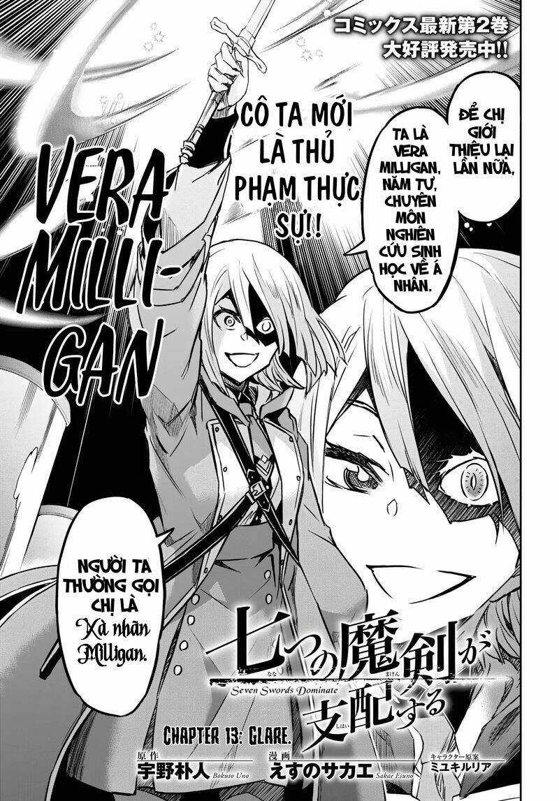 Bảy Thanh Kiếm Thống Trị Thế Giới Chapter 13 trang 6