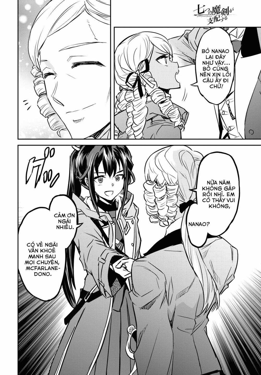 Bảy Thanh Kiếm Thống Trị Thế Giới Chapter 22 trang 28