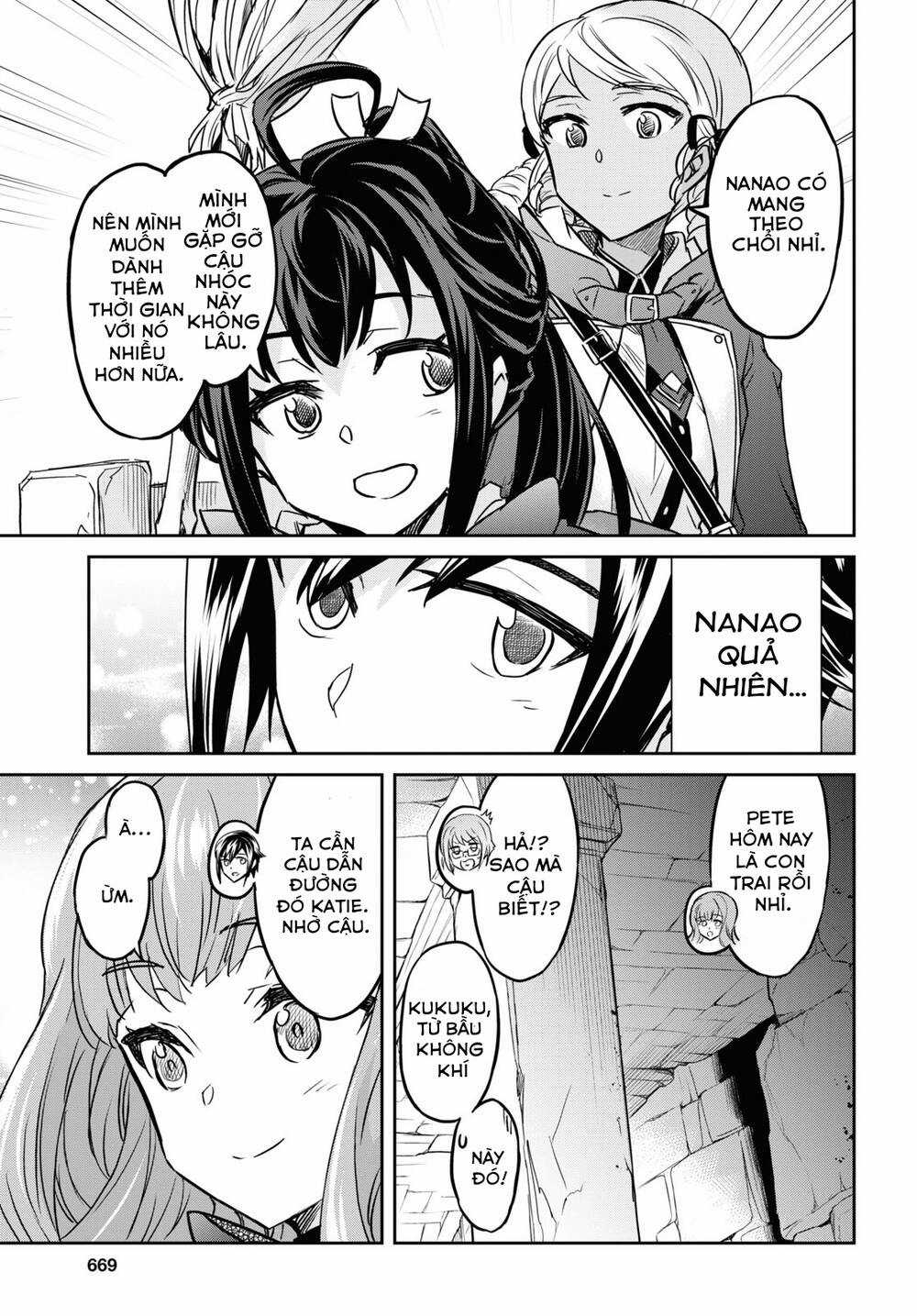 Bảy Thanh Kiếm Thống Trị Thế Giới Chapter 23 trang 19