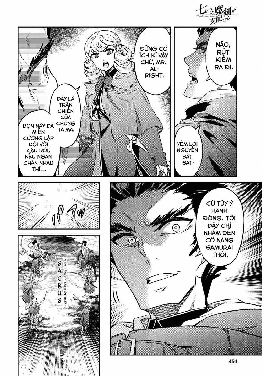 Bảy Thanh Kiếm Thống Trị Thế Giới Chapter 26 trang 9