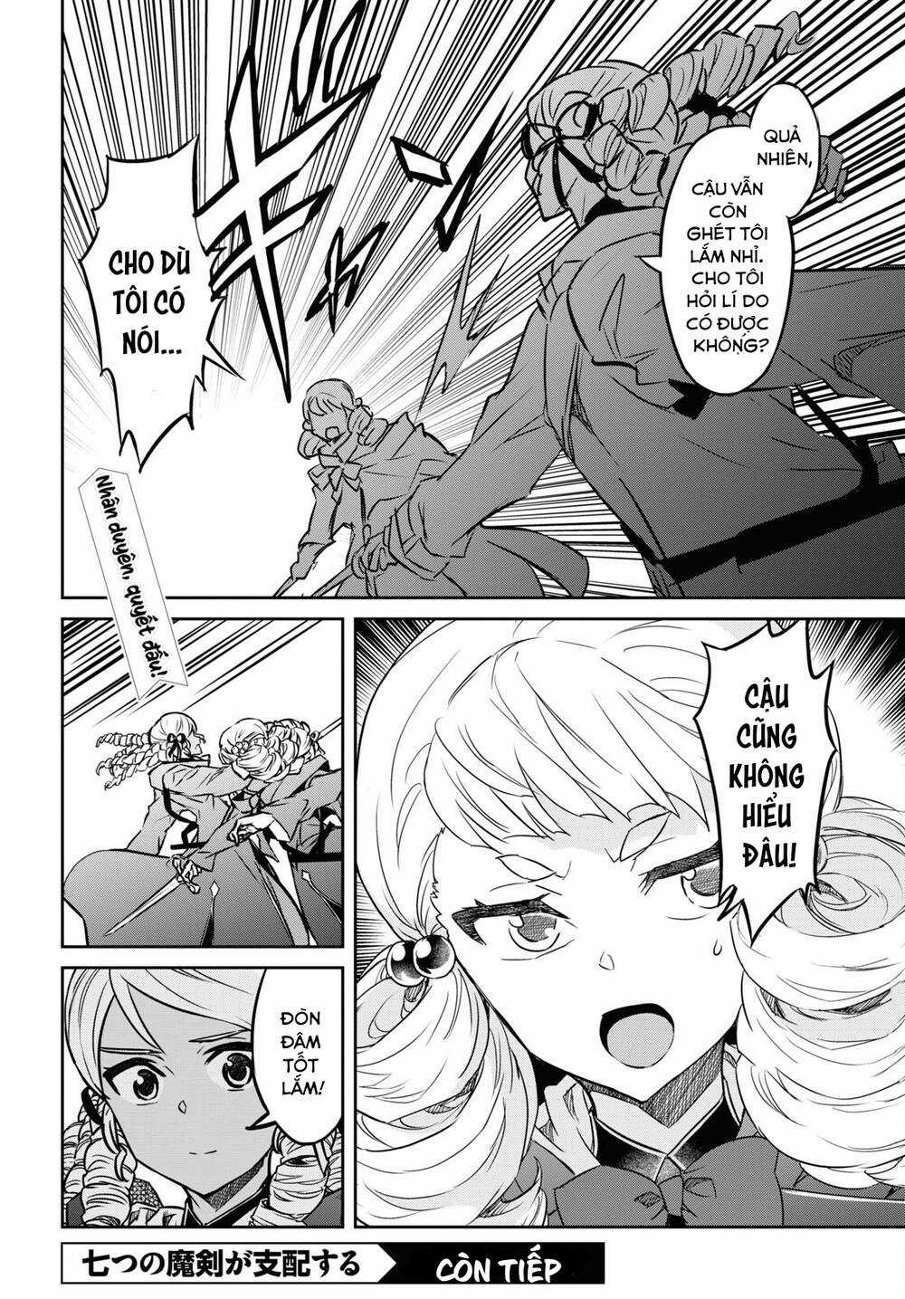 Bảy Thanh Kiếm Thống Trị Thế Giới Chapter 27 trang 20