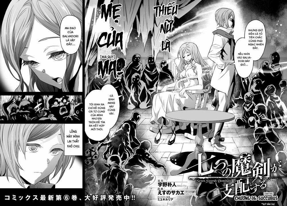 Bảy Thanh Kiếm Thống Trị Thế Giới Chapter 36 trang 2