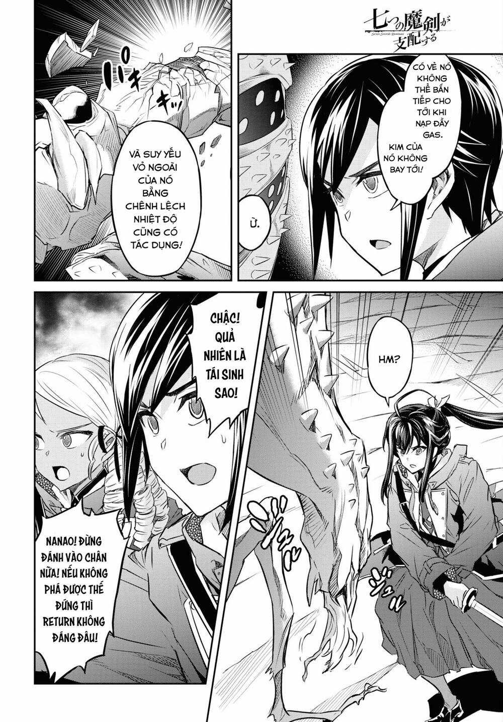 Bảy Thanh Kiếm Thống Trị Thế Giới Chapter 37 trang 22