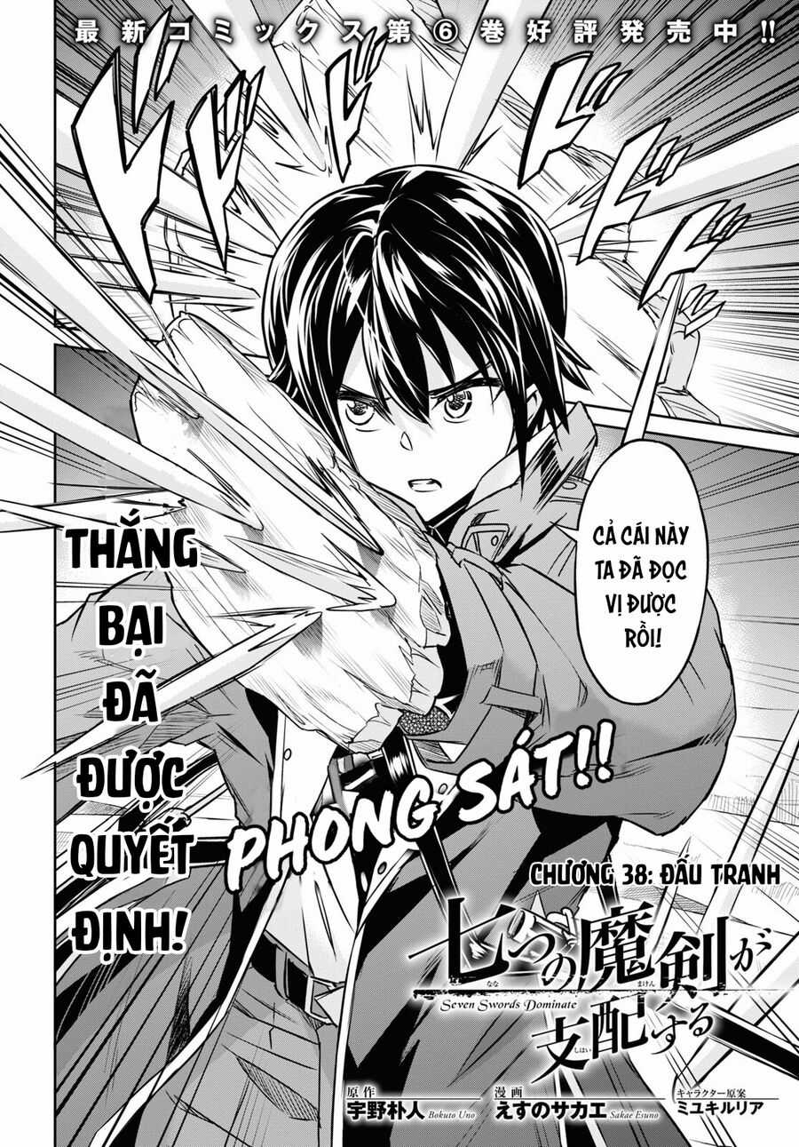Bảy Thanh Kiếm Thống Trị Thế Giới Chapter 38 trang 4