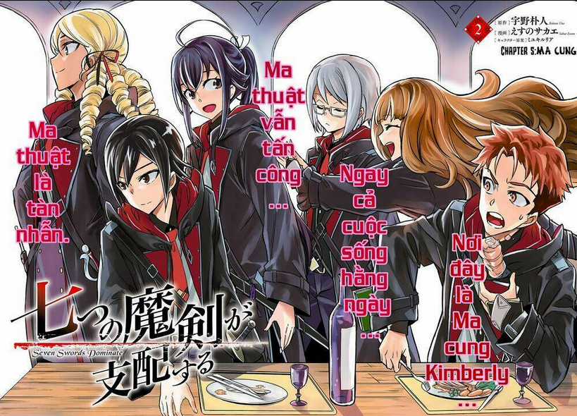 Bảy Thanh Kiếm Thống Trị Thế Giới Chapter 5 trang 5