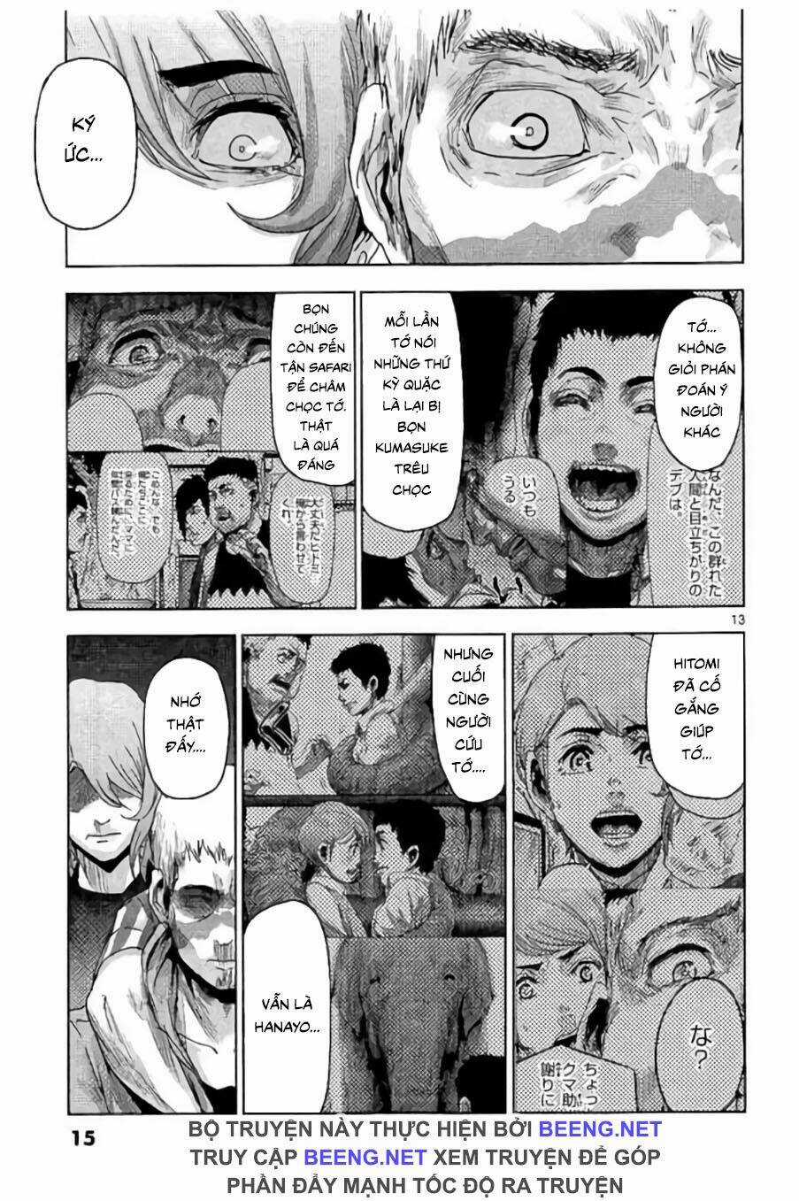 Bầy Thú Mặt Người Chapter 32 trang 13