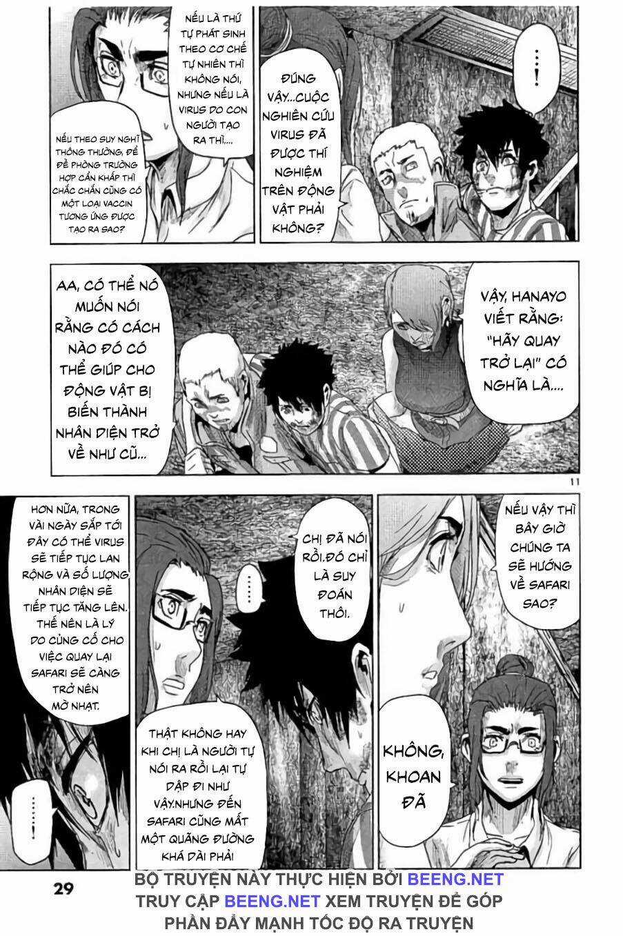 Bầy Thú Mặt Người Chapter 33 trang 10